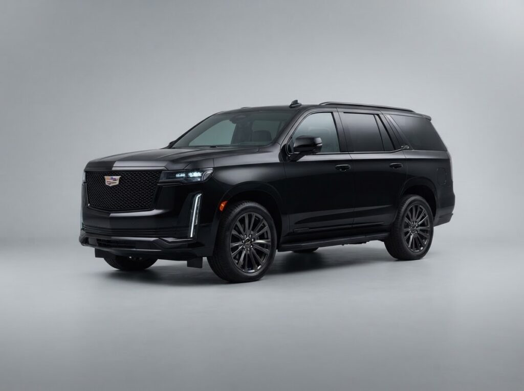 Black Car Premium flagship luxury SUV with extra luggage space.