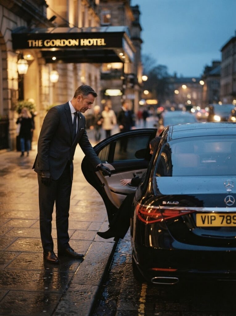Professional Black Car Premium chauffeur in Boston